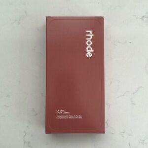 NEW in box Rhode Lip Case - Toast